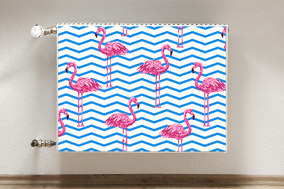 Heizkörperverkleidung magnetisch Flamingos