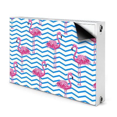 Heizkörperverkleidung magnetisch Flamingos