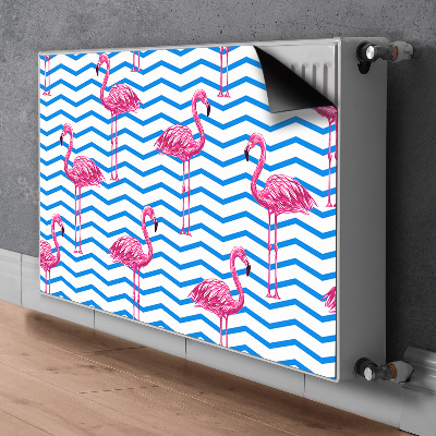Heizkörperverkleidung magnetisch Flamingos