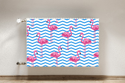 Heizkörperverkleidung magnetisch Flamingos