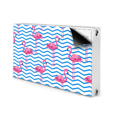 Heizkörperverkleidung magnetisch Flamingos