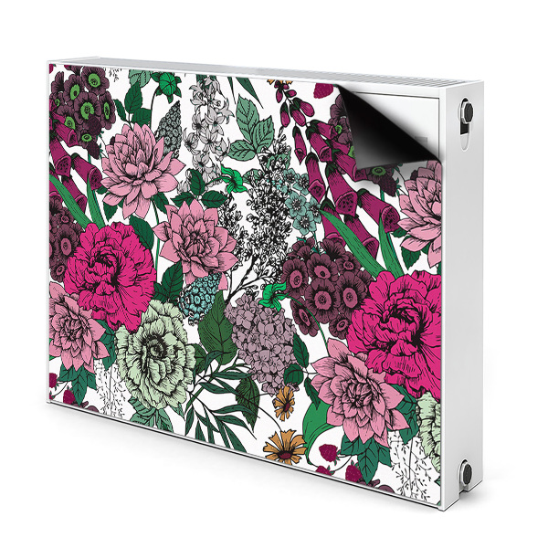 Magnet Heizkörperverkleidung Vintage blumen