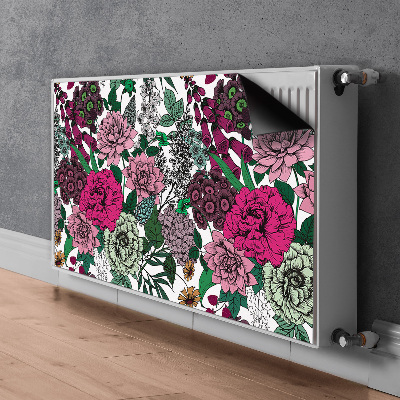 Magnet Heizkörperverkleidung Vintage blumen