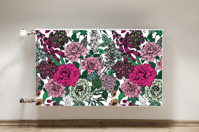 Magnet Heizkörperverkleidung Vintage blumen