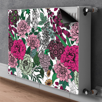 Magnet Heizkörperverkleidung Vintage blumen