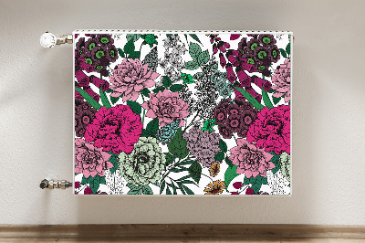 Magnet Heizkörperverkleidung Vintage blumen