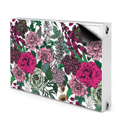 Magnet Heizkörperverkleidung Vintage blumen