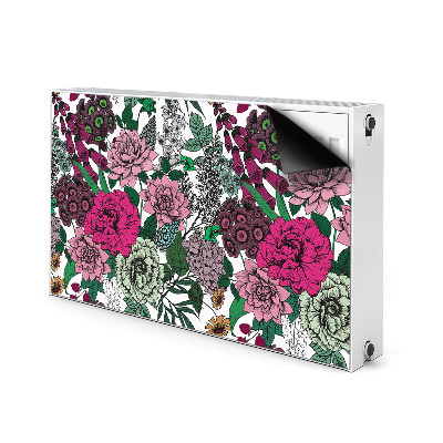 Magnet Heizkörperverkleidung Vintage blumen