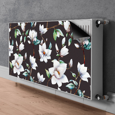 Dekorative Heizkörperabdeckung Bemalten blumen