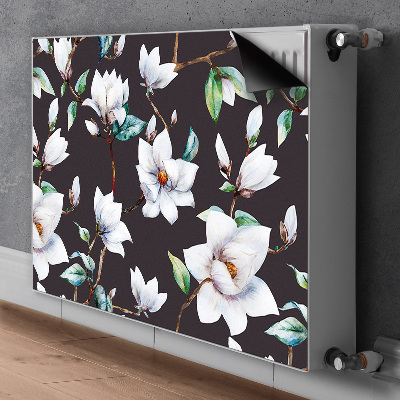 Dekorative Heizkörperabdeckung Bemalten blumen