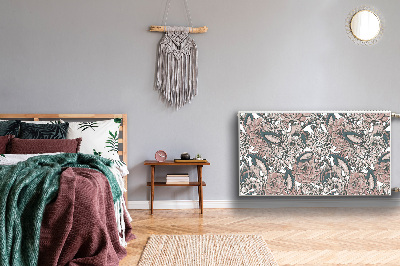 Magnet Heizkörperverkleidung Pinke blumen
