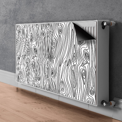 Heizkörperverkleidung magnet Holz nachahmung