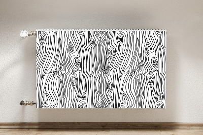 Heizkörperverkleidung magnet Holz nachahmung