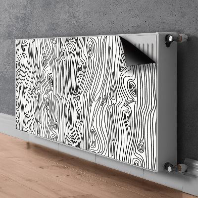 Heizkörperverkleidung magnet Holz nachahmung