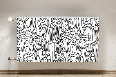 Heizkörperverkleidung magnet Holz nachahmung