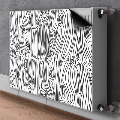 Heizkörperverkleidung magnet Holz nachahmung