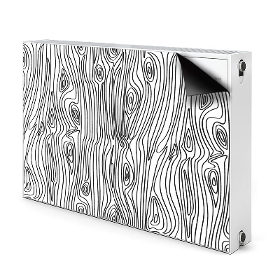 Heizkörperverkleidung magnet Holz nachahmung