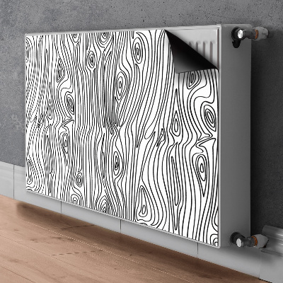 Heizkörperverkleidung magnet Holz nachahmung