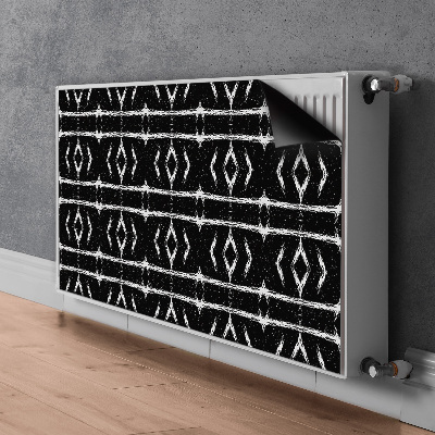Magnet Heizkörperverkleidung Schwarze abstraktion
