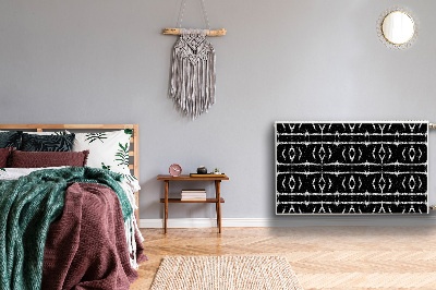 Magnet Heizkörperverkleidung Schwarze abstraktion