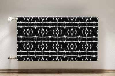 Magnet Heizkörperverkleidung Schwarze abstraktion
