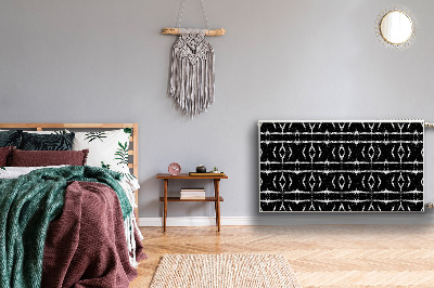Magnet Heizkörperverkleidung Schwarze abstraktion