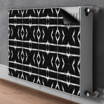 Magnet Heizkörperverkleidung Schwarze abstraktion