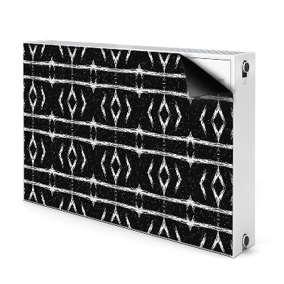 Magnet Heizkörperverkleidung Schwarze abstraktion