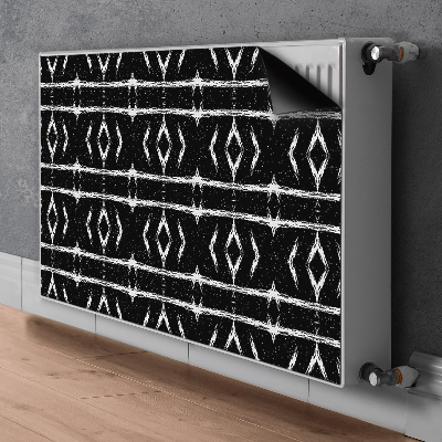 Magnet Heizkörperverkleidung Schwarze abstraktion