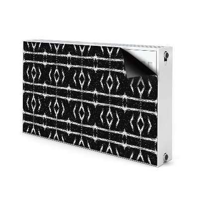 Magnet Heizkörperverkleidung Schwarze abstraktion