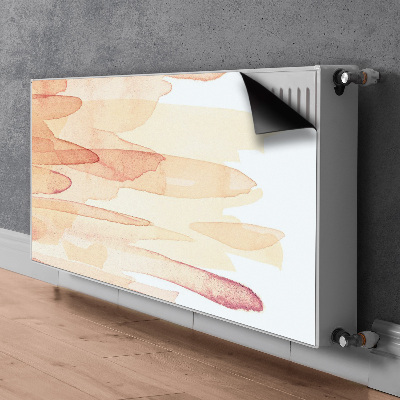 Heizkörperverkleidung magnet Gelbe linien