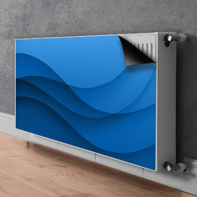 Dekorativer Heizkörpermagnet Blaue kreuzung