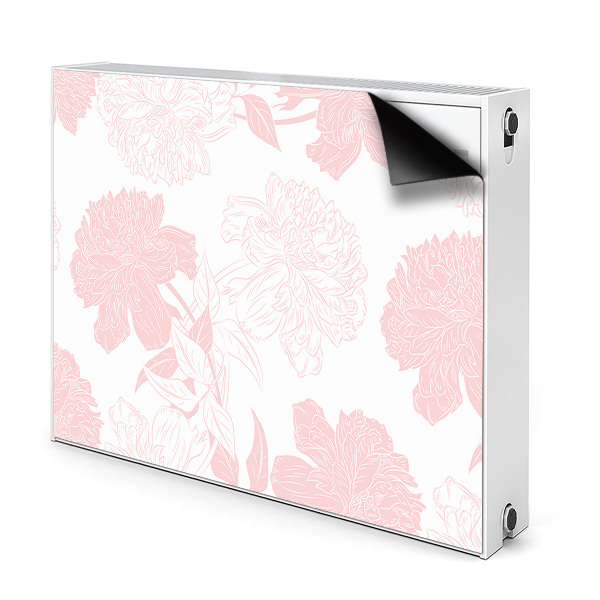 Magnet Heizkörperverkleidung Pinke blumen