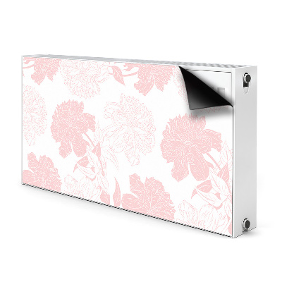 Magnet Heizkörperverkleidung Pinke blumen
