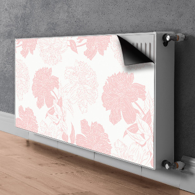 Magnet Heizkörperverkleidung Pinke blumen