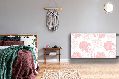 Magnet Heizkörperverkleidung Pinke blumen