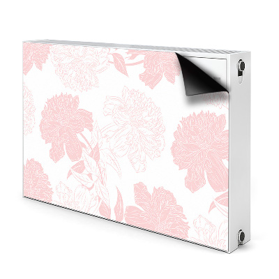 Magnet Heizkörperverkleidung Pinke blumen