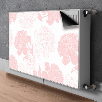 Magnet Heizkörperverkleidung Pinke blumen