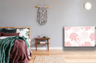 Magnet Heizkörperverkleidung Pinke blumen