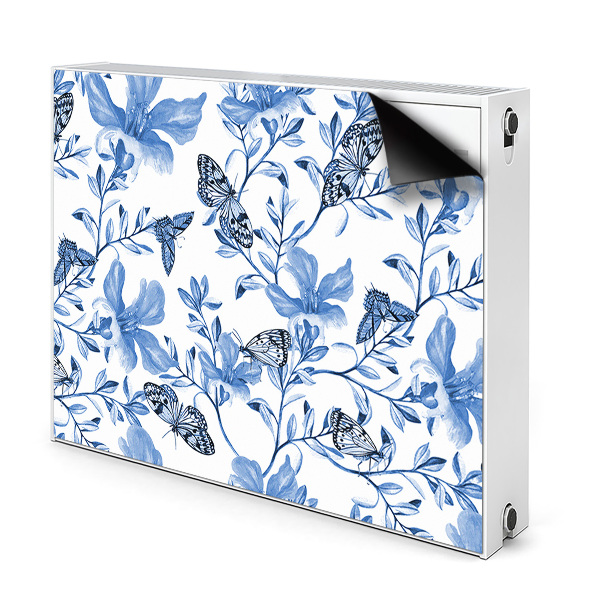 Magnet Heizkörperverkleidung Blaue blumen