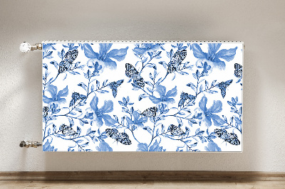 Magnet Heizkörperverkleidung Blaue blumen