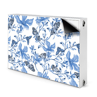 Magnet Heizkörperverkleidung Blaue blumen