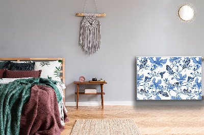 Magnet Heizkörperverkleidung Blaue blumen