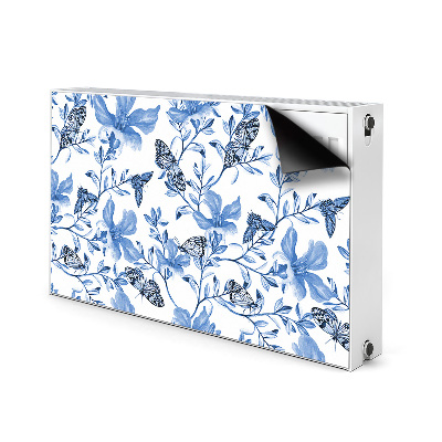 Magnet Heizkörperverkleidung Blaue blumen
