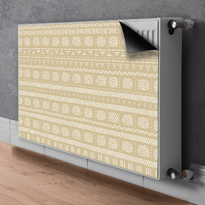 Heizkörperverkleidung magnetisch Gelbe form