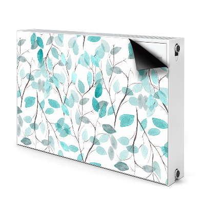 Magnet Heizkörperverkleidung Aquarellblätter