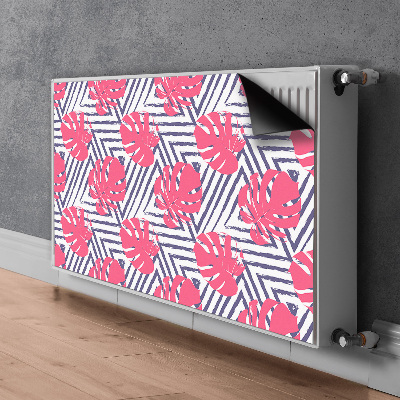 Magnet Heizkörperverkleidung Rosa blätter