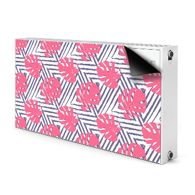 Magnet Heizkörperverkleidung Rosa blätter