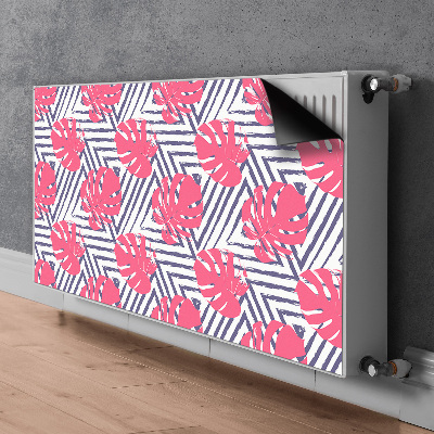Magnet Heizkörperverkleidung Rosa blätter