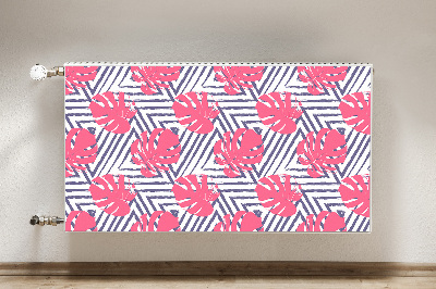Magnet Heizkörperverkleidung Rosa blätter